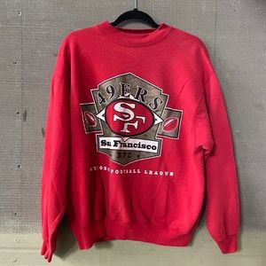 Vintage 49’ers Red Sweatershirt